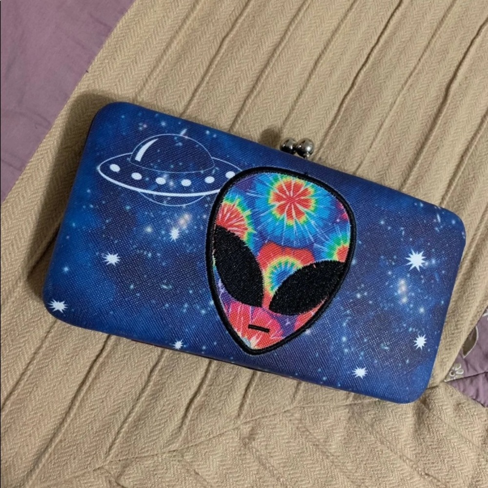 Cool Alien Galaxy Wallet